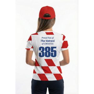 Croatia Jersey Back