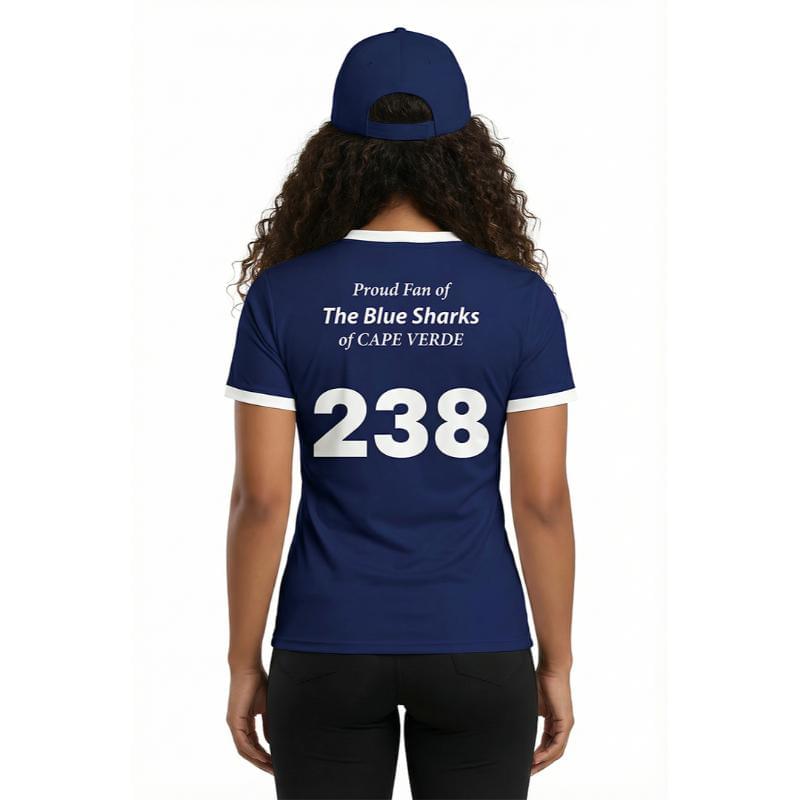 Cape Verde Jersey Back