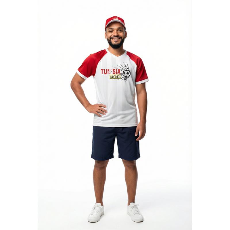 Tunisia Jersey Front Adult